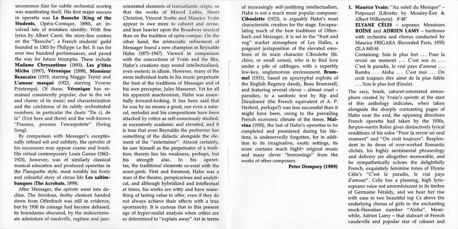 Middle of cover of BBCCD755